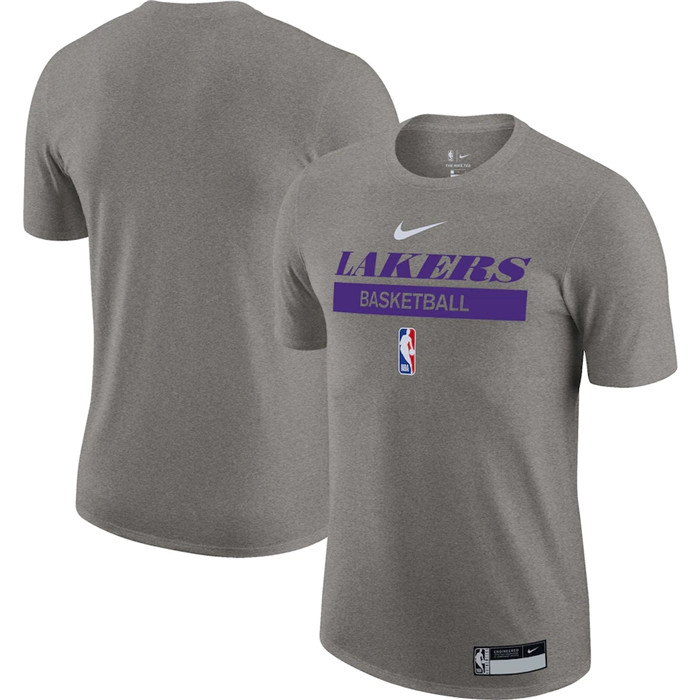 Men's Los Angeles Lakers Grey 2022/23 Legend On-Court Practice Performance T-Shirt